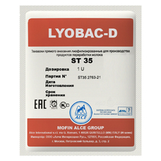 Закваска для йогурта и ряженки ALCE LYOBAC ST (1U)